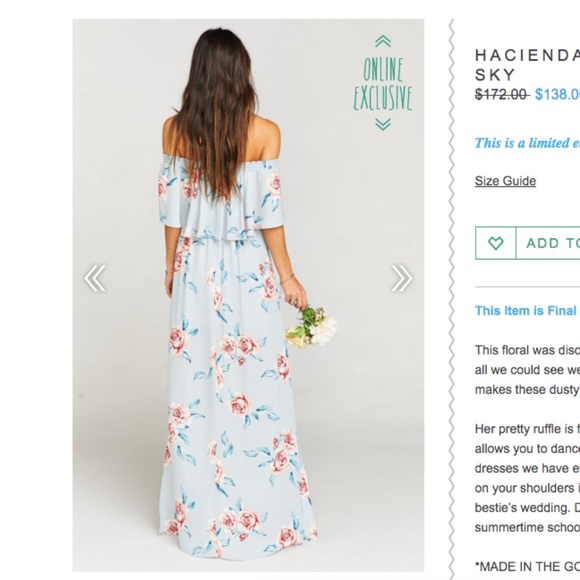 Show Me Your MUMU Hacienda Maxi Dress -Flower Hour - Picture 4 of 8